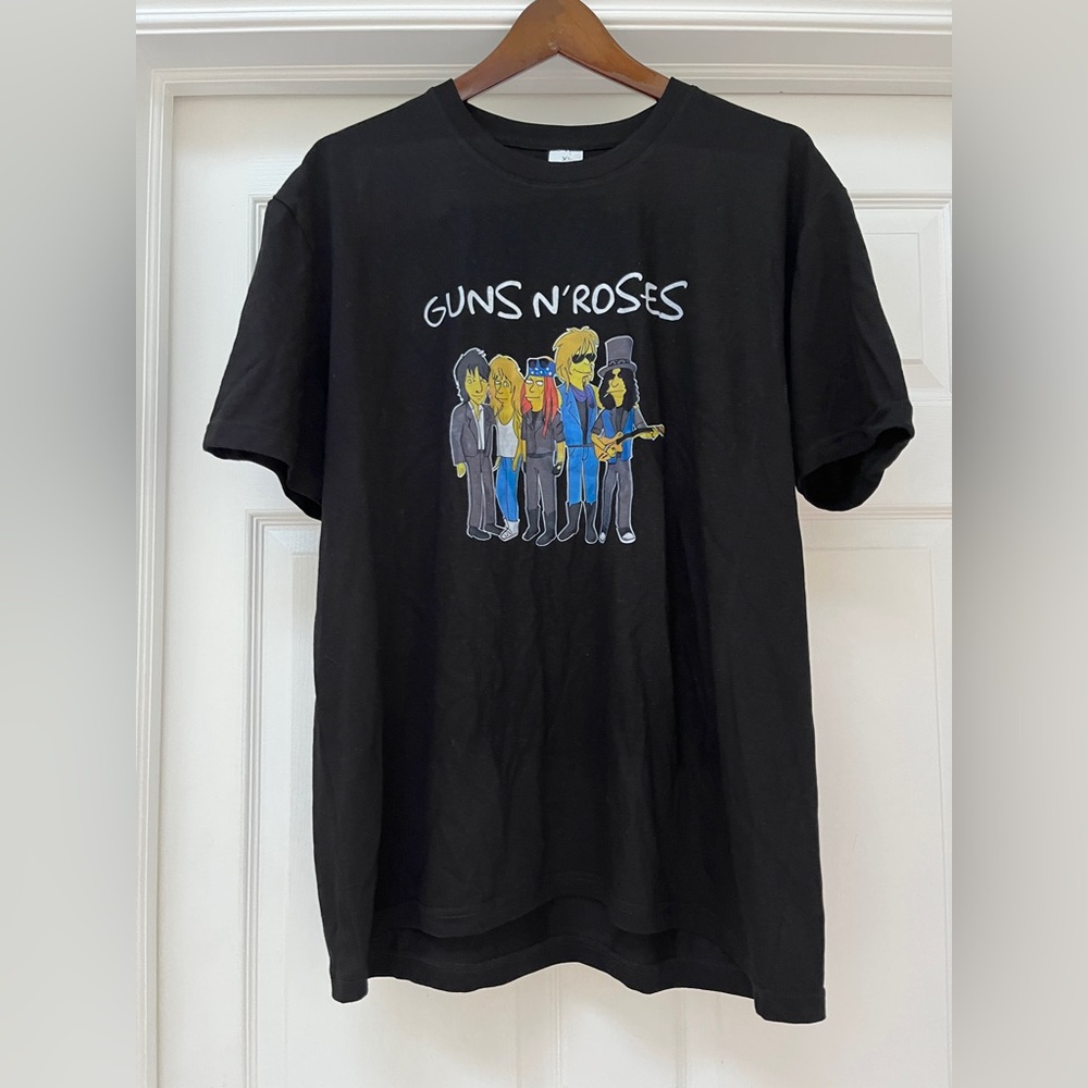 Guns N' Roses Black Graphic T-Shirt men’s XL